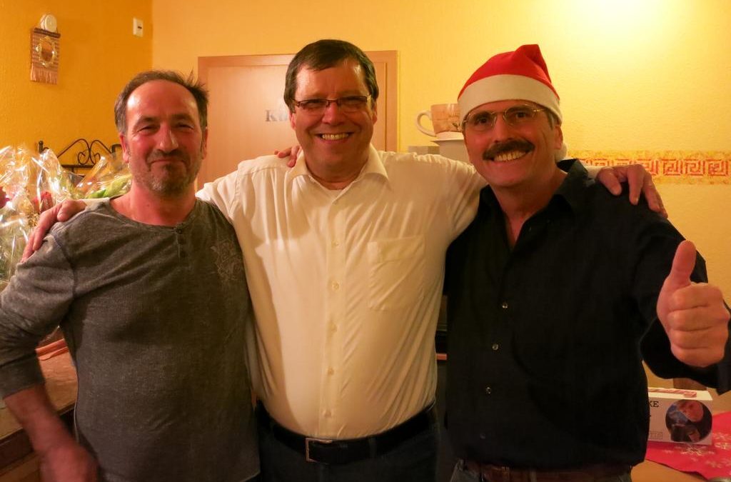 Jubilare bei Grün-Weiß